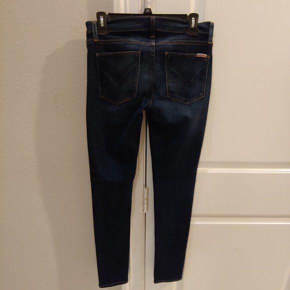 Hudson Womens Stretchy Jeans blue Straight Leg Size 26 - Picture 4 of 5